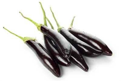 Lomba Kalo Begun (Long Brinjal Black) ± 25 gm 500 gm