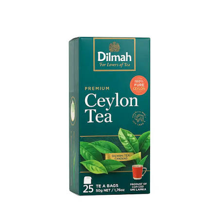 Dilmah Premium Ceylon Tea 50 gm 25 pcs