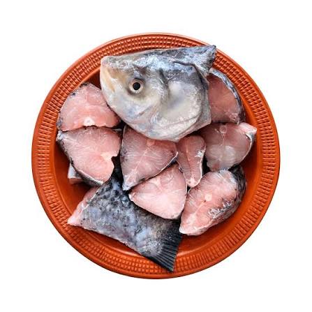 Catla Fish After Cutting ±70 gm 1.5 kg